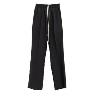 Rick Owens Women Drawstring Cotton Trousers